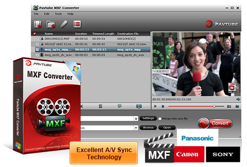 mxf player and librairy for mac